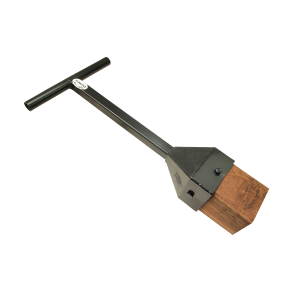 Stampfer mit Kopf aus Hartholz