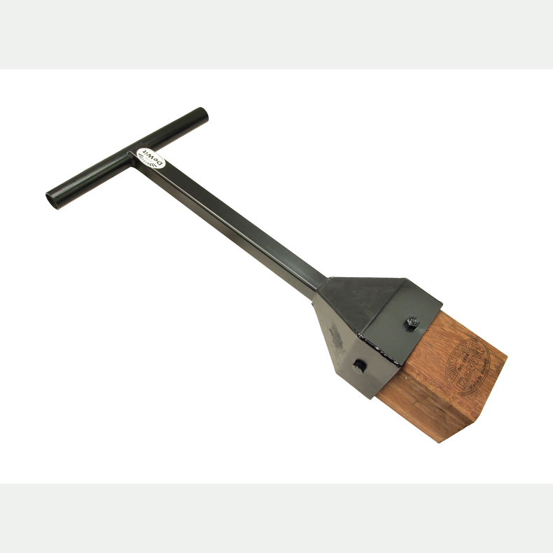 Stampfer mit Kopf aus Hartholz