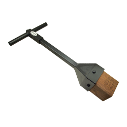 Stampfer mit Kopf aus Hartholz