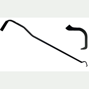Zughaken f�r Schilderf��e und Fahrplatten