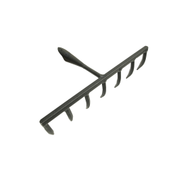 Original Harke, mit viereckigen Zinken