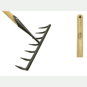 Original Harke, mit viereckigen Zinken