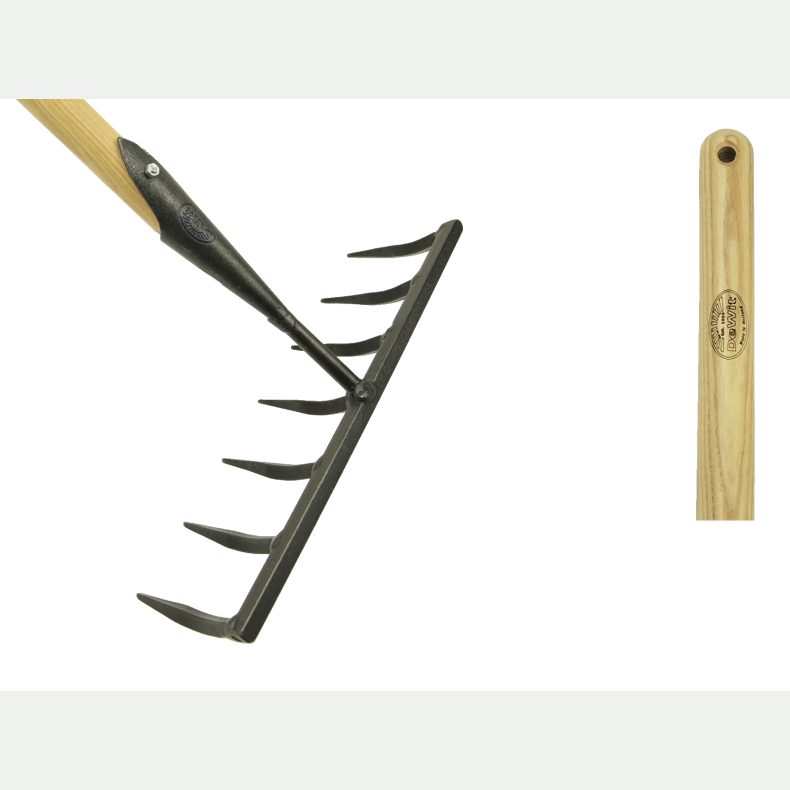 Original Harke, mit viereckigen Zinken