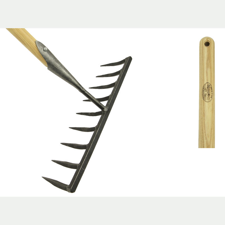 Original Harke, mit viereckigen Zinken