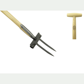 Rasen Pflegeforke, lange Zinken