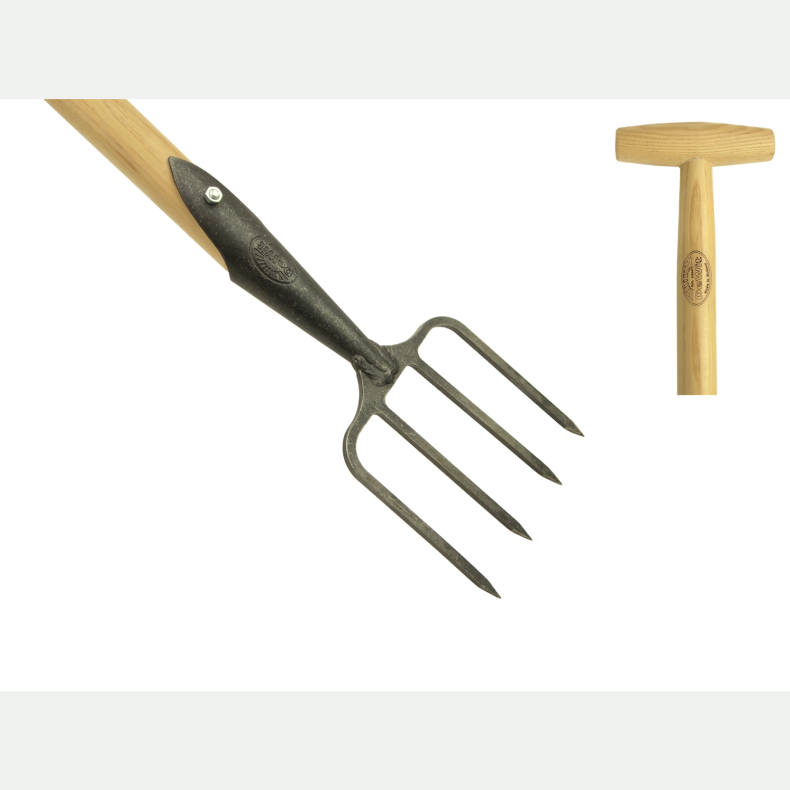 Rasen Reparaturforke, 4 kurze Zinken