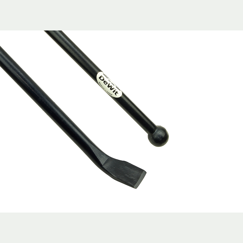 Hebestange mit Kugel und gebogenem Mei�el