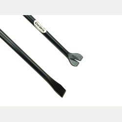 Brechstangen mit flachem Mei�el und Kuhfu� 