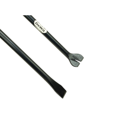 Brechstangen mit flachem Meiel und Kuhfu 