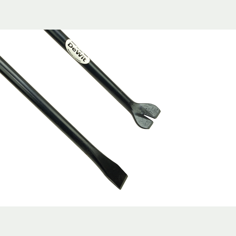 Brechstangen mit flachem Mei�el und Kuhfu� 