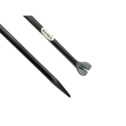 Brechstangen mit spitzem Meiel und Kuhfu 