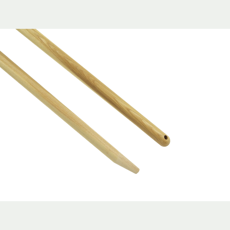 Stiel aus Esche, 140 cm, gerade