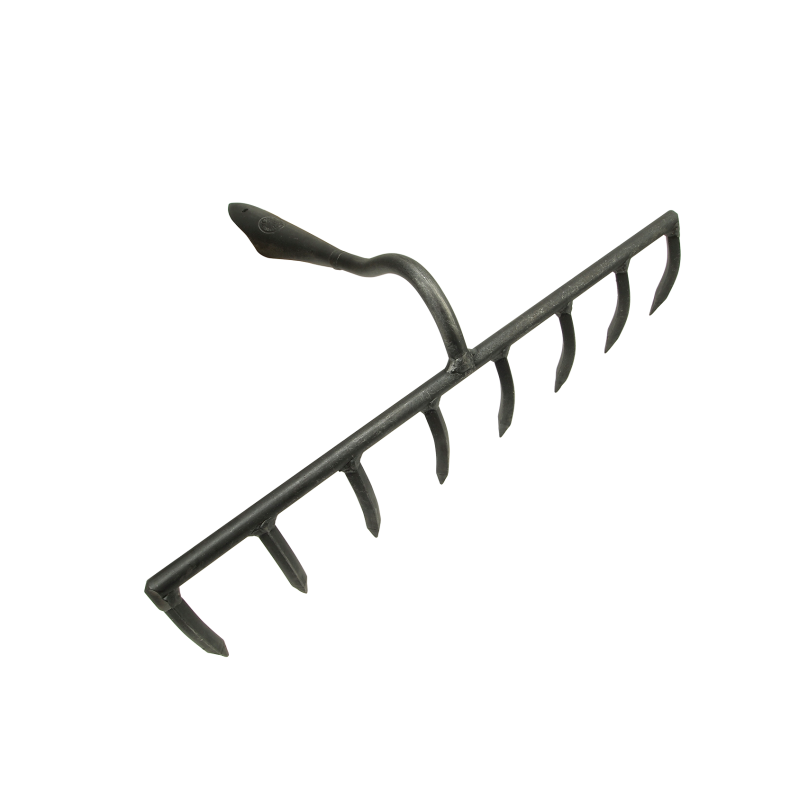 Steinharke, 8 Zinken, geschmiedet