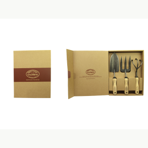 Geschenkset mit Kelle, Gabel, Kultivator