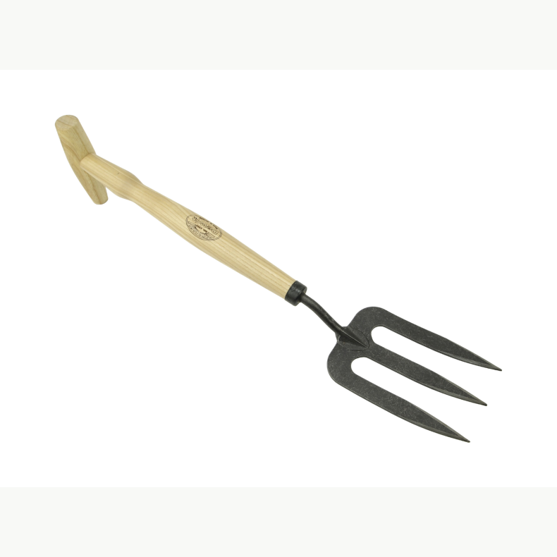 Pflanzforke, mit kurzem Stiel