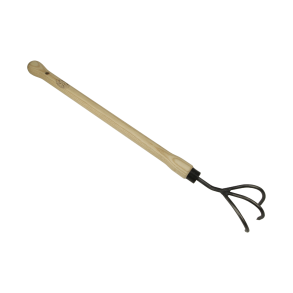 Kultivator, 3 Zinken, mit mttellangem Stiel