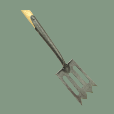 DeWit Spork mit Eschenstiel, Spaten und Grabegabel in einem