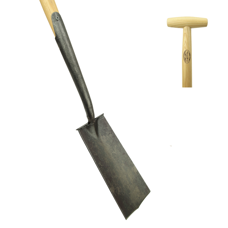 DeWit� Grabenspaten mit Trittkante