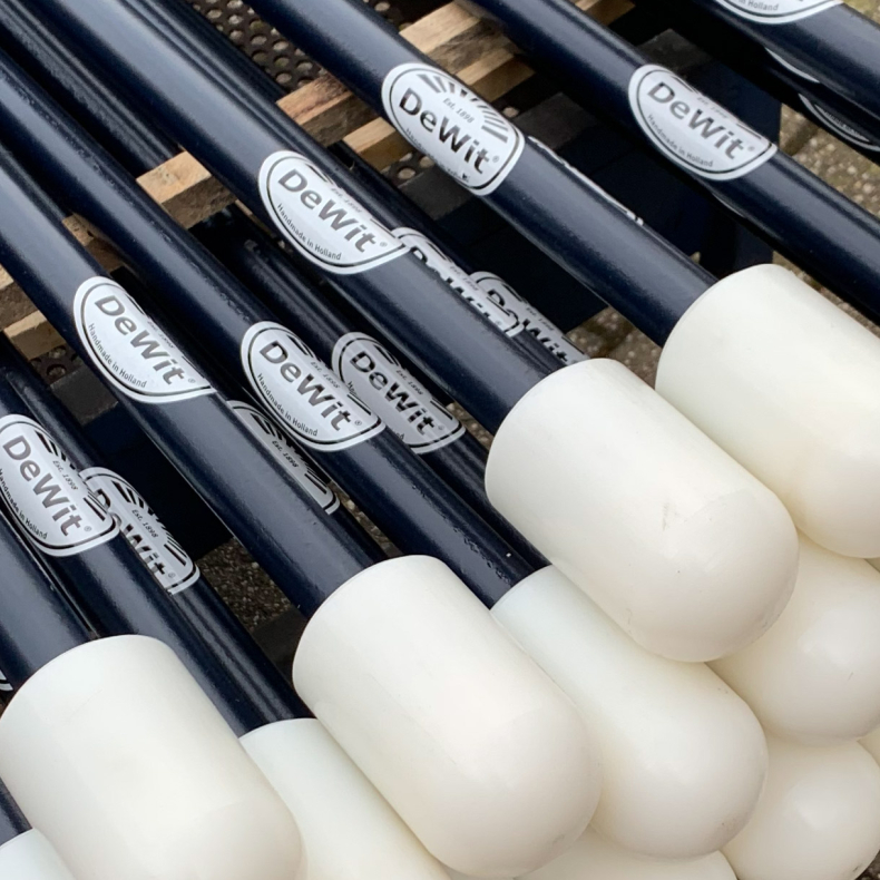 DeWit� Nylon-Stampfkopf, abgerundet, � 60 mm