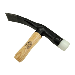 DeWit� Pflasterhammer mit Eschenholzstiel und Nylonkopf