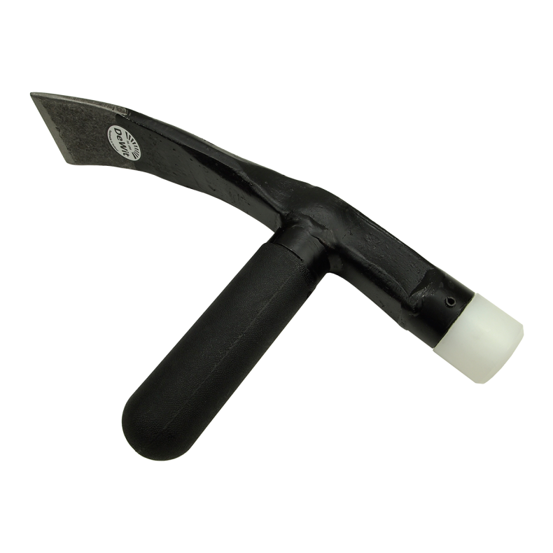 DeWit� Pflasterhammer, klassisch, mit Glasfasergriff und Nylonkopf