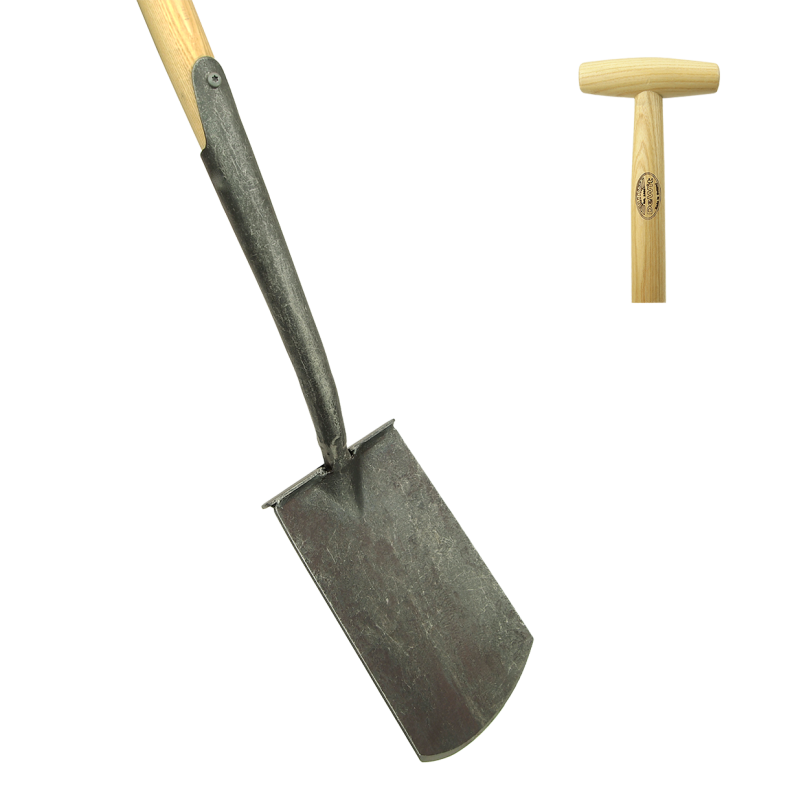 DeWit� klassischer Spaten mit Trittkante