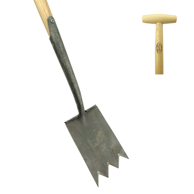 DeWit� Shark-Spaten mit Trittkante &ndash; robustes Profi-Werkzeug