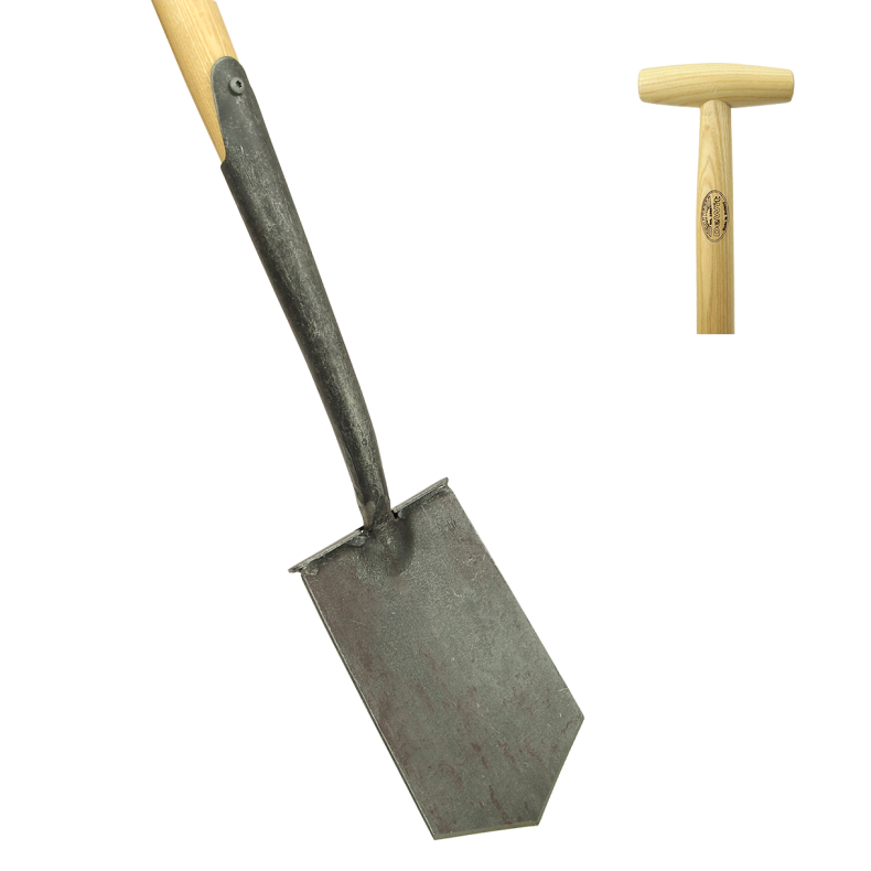 DeWit� Spitzspaten mit Trittkante