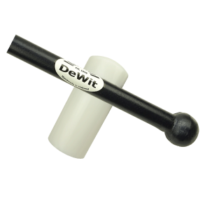 DeWit� Stampfer mit Stahlkugel und Nylon-Stampfkopf