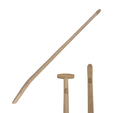 Holzstiele aus Esche f�r professionelle Schaufeln und Werkzeuge.