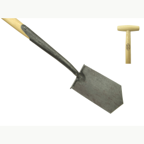 DeWit� Spitzspaten mit Trittkante, 75 cm Stiel