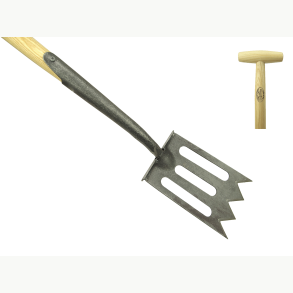 DeWit� Garten-SPORK mit Trittkante, 75 cm Stiel