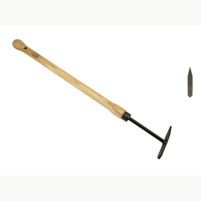 DeWit� Fugenreiniger, doppelt V-f�rmig, 48 cm Stiel